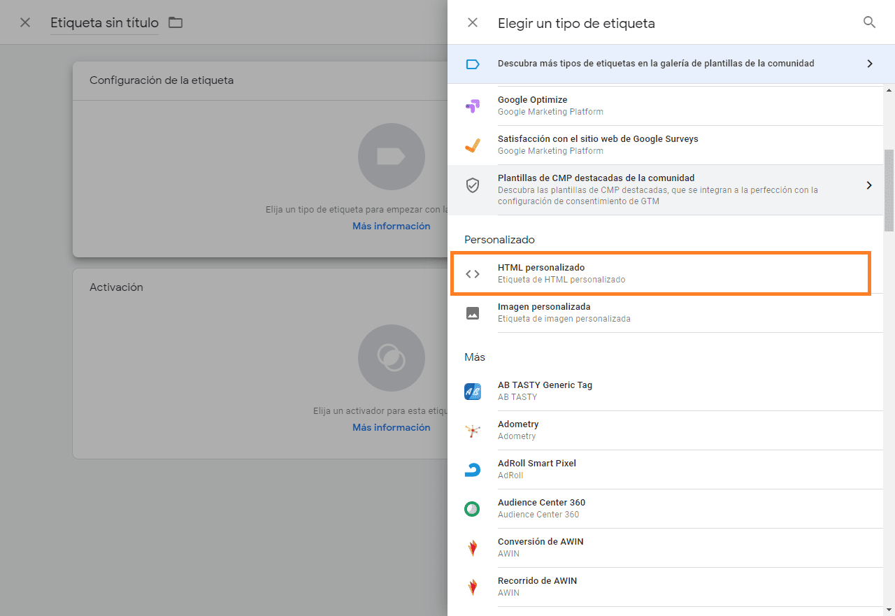 como instalar GTM en wordpress