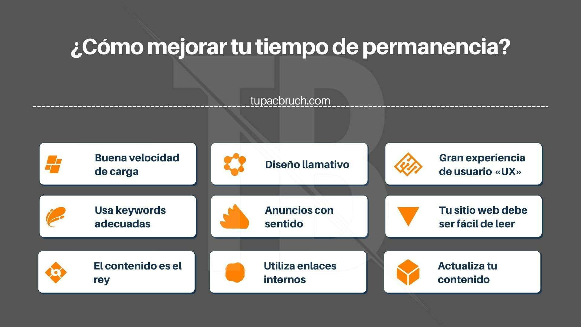 Mejorar el tiempo de permanencia par bajar el dwell time