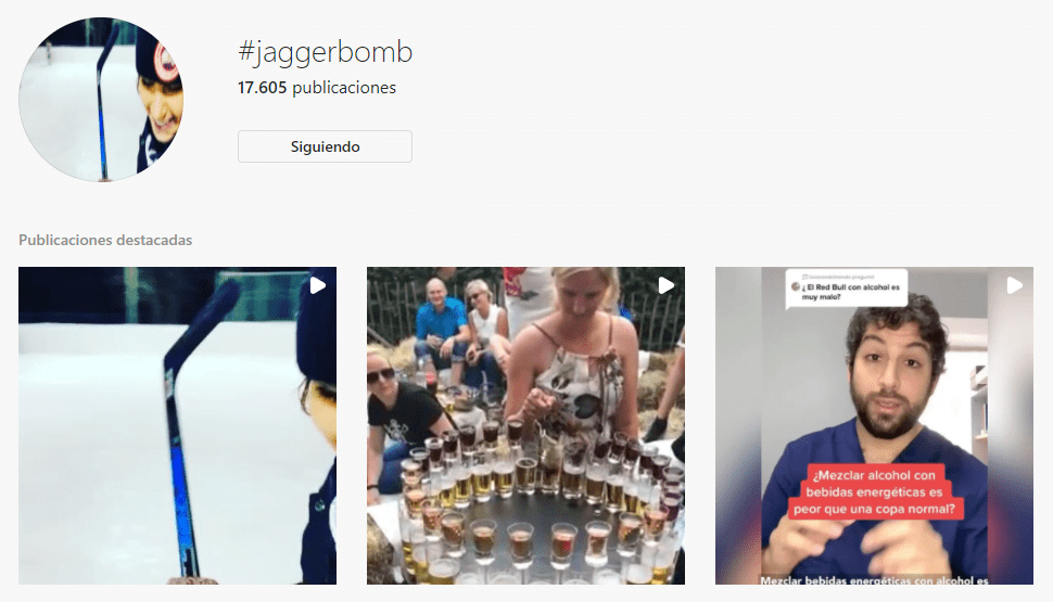 descubriendo un tag conocido como jaggerbomb
