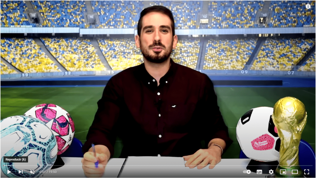 Ejemplo del canal de David De Las Heras