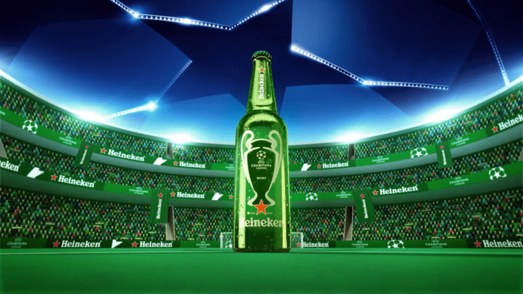 El marketing de cervecería de Heineken se apunta a eventos deportivos, en este caso, a la Champions League