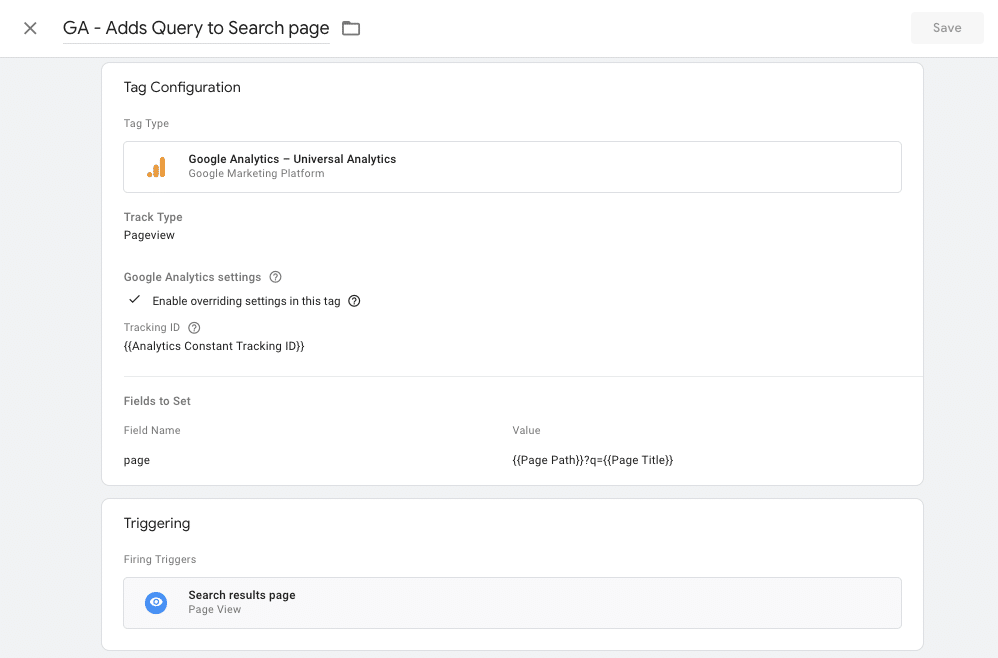 buscador interno web sin parámetro de búsqueda