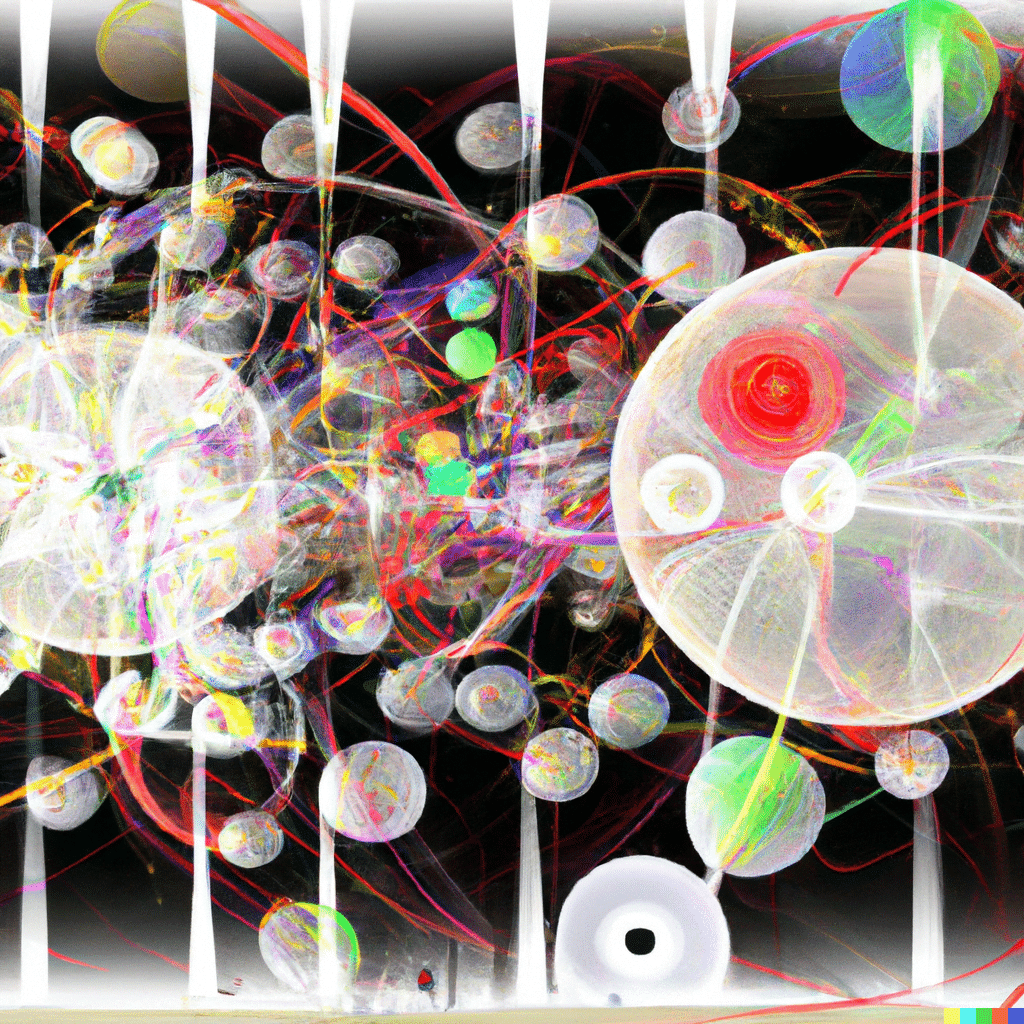 Dall-E arte abstracto esfera de la muerte