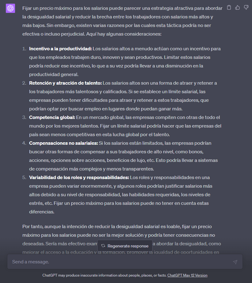 resultado de ideas de blog con chat GPT