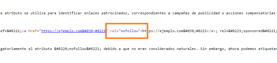 descubriendo enlaces nofollow en wordpress