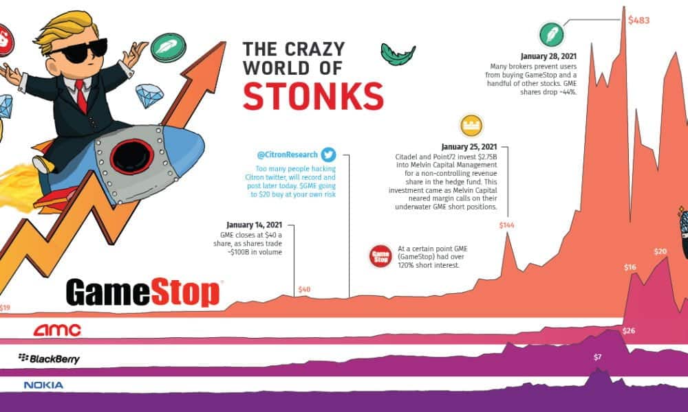 el mundo loco de las stonks