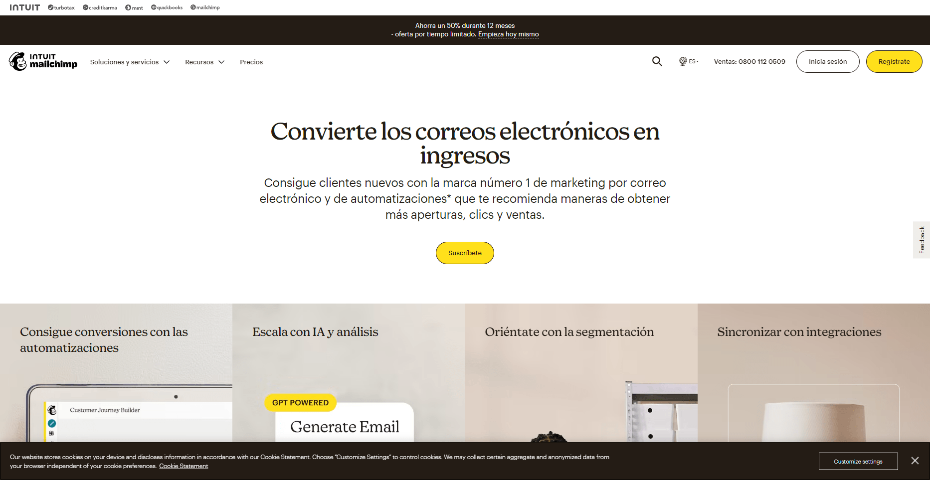 Querés automatización de marketing, con mailchimp lo logras