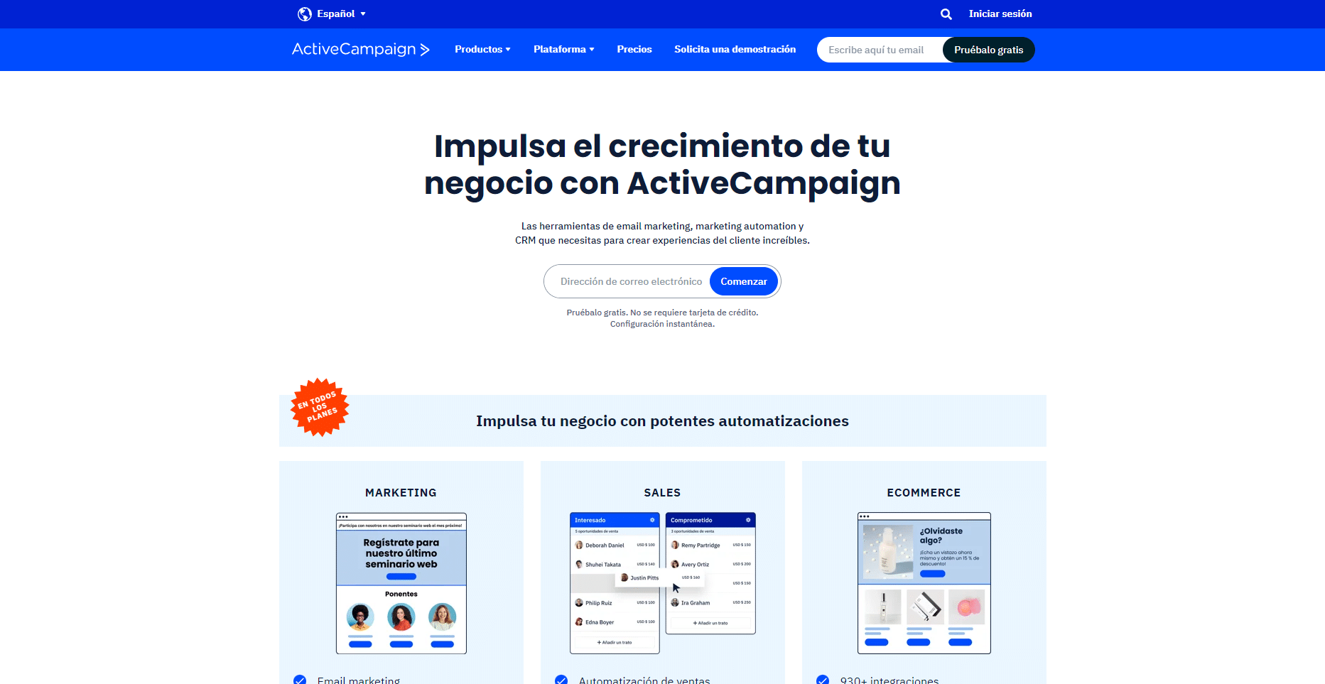 el marketing automatico es diferencial con Active Campaign