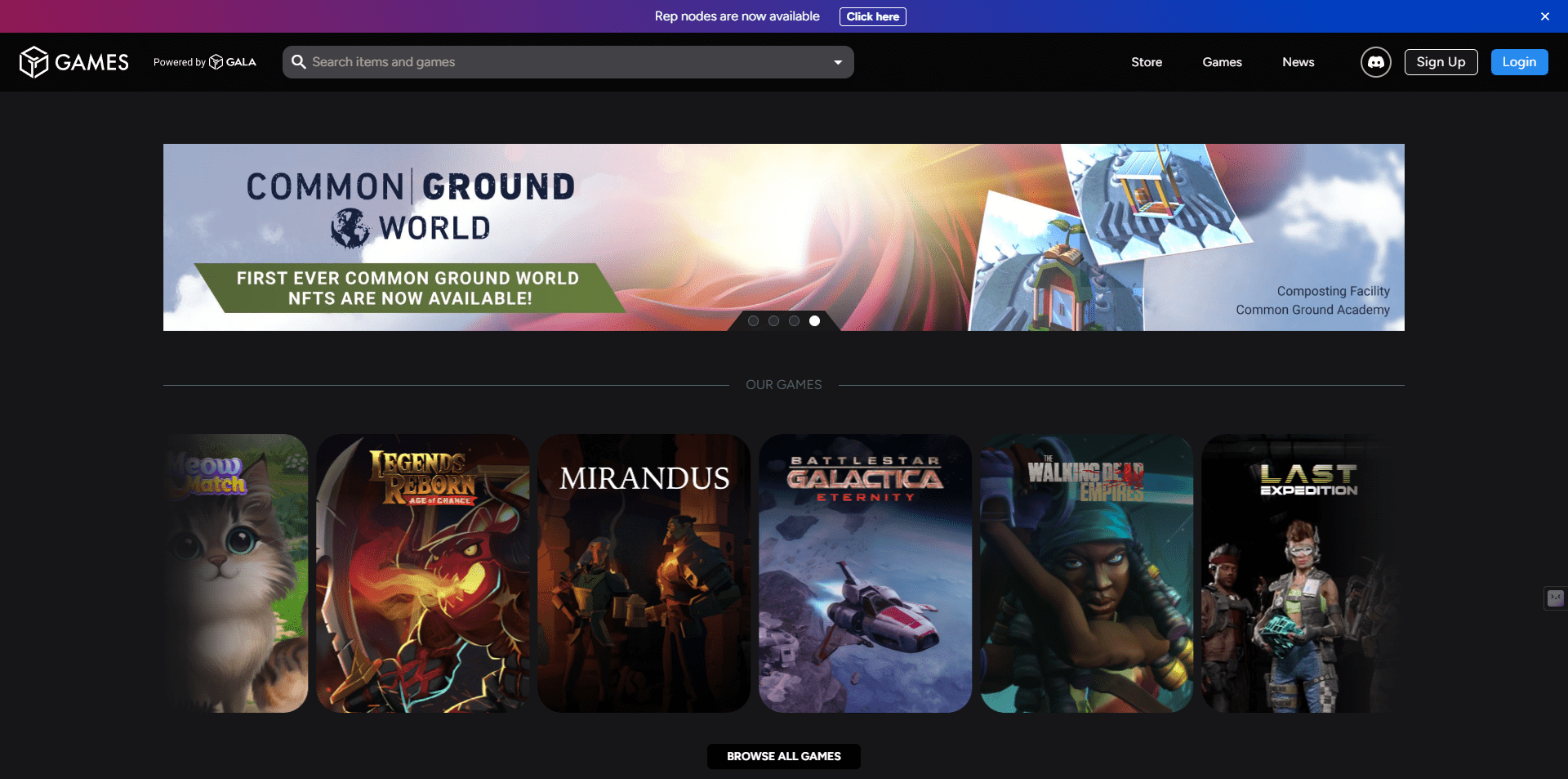 Gala Games es un buscador de video juegos