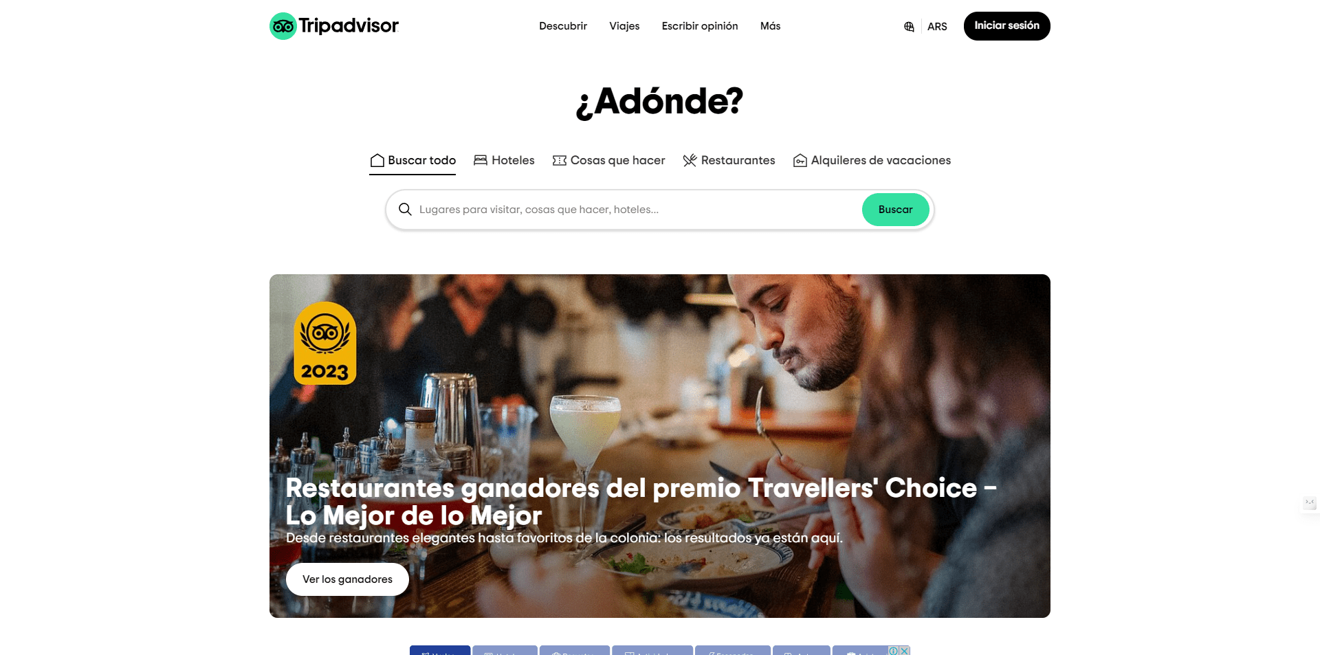 Conocido por sus reseñas de viajes y opciones de reserva de hoteles y experiencias.