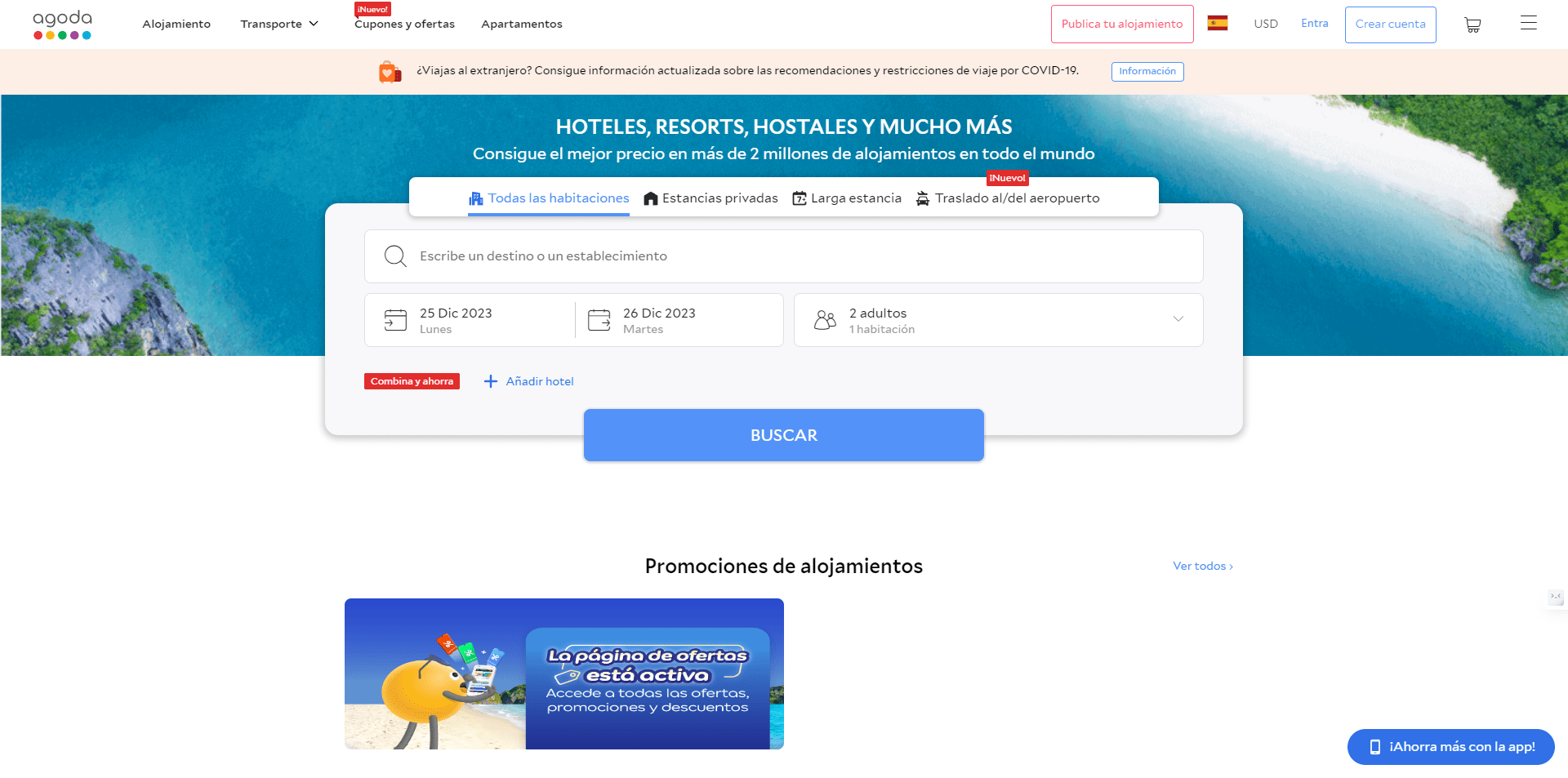 Especializado en reservas de hoteles en Asia.