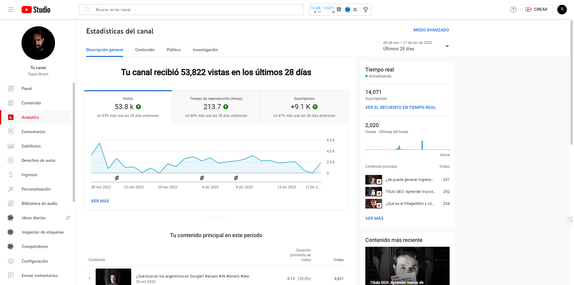 Revisa tus metas cada 3 y 6 meses en youtube para cumplir con tus objetivos profesionales