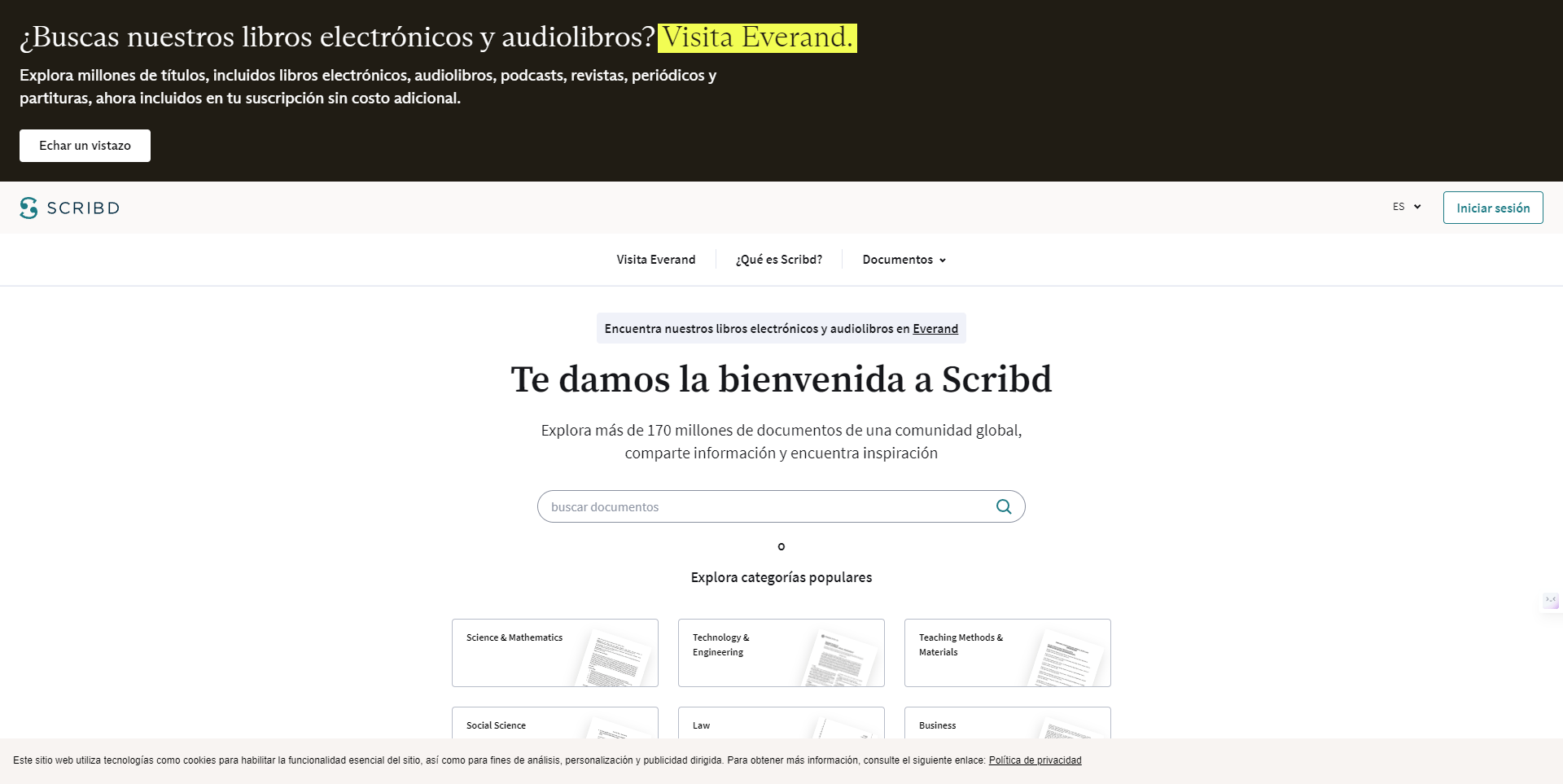 En este buscador podrás encontrar una gran cantidad de material informativo, como revistas, libros, audiolibros y otros documentos. Pues, incluso puedes encontrar algunas partituras.