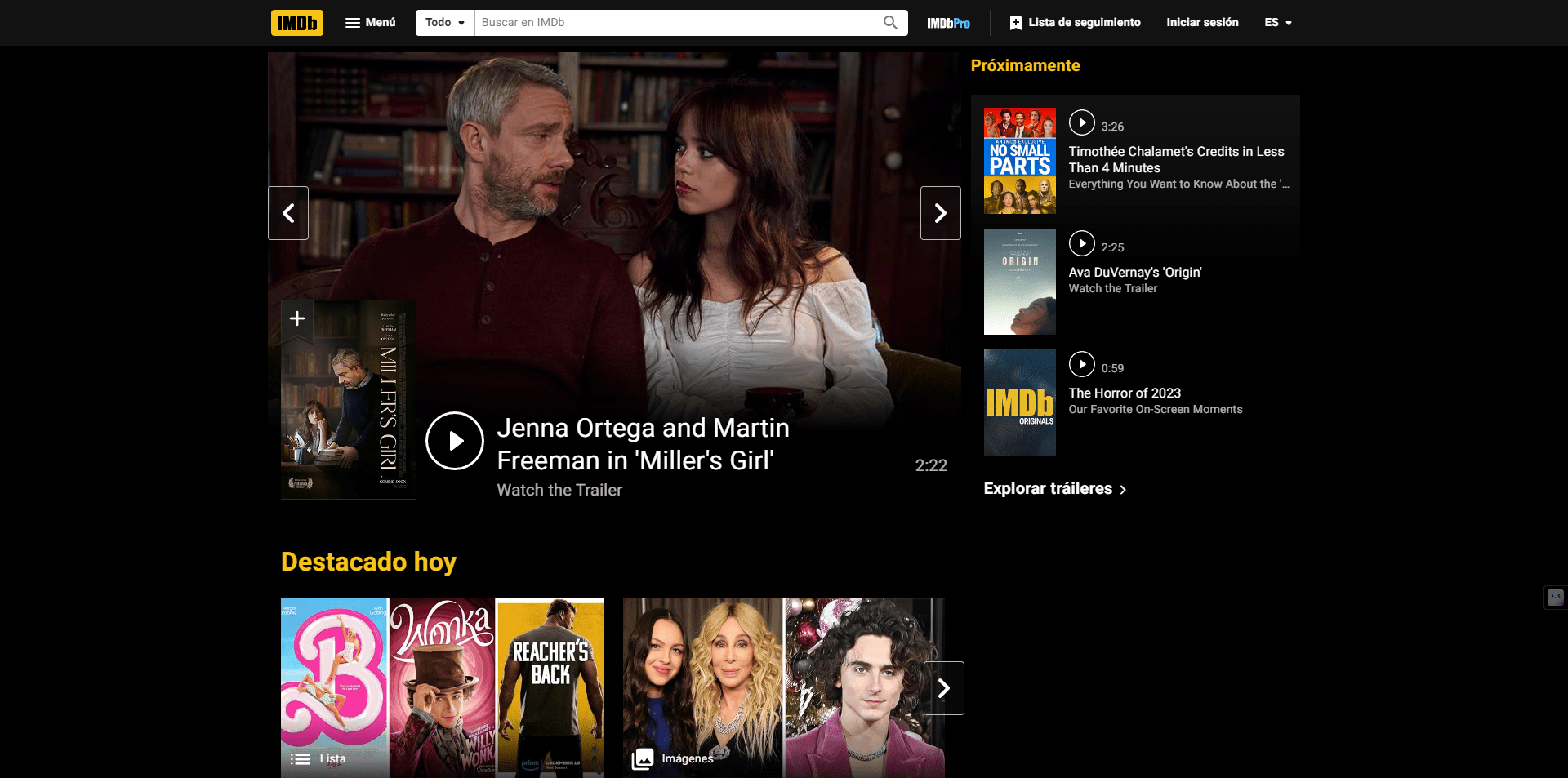 Para realizar búsquedas por directores, actores, series, películas.