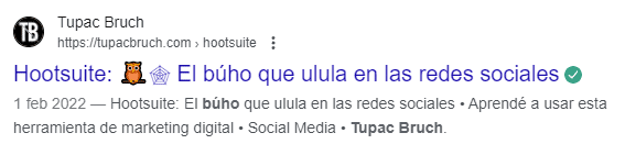 Las meta descriptions y el SEO title pueden tener emojis