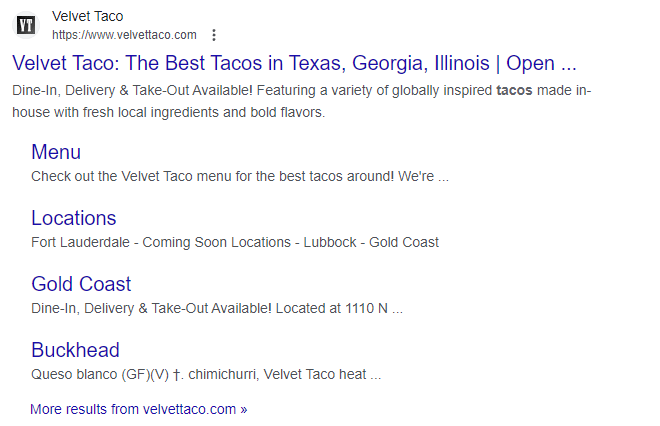 ejemplo de competidor en google