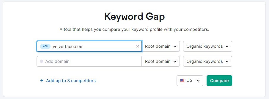 para entender cómo hacer un keyword research necesitamos entender como hacer un keyword gap