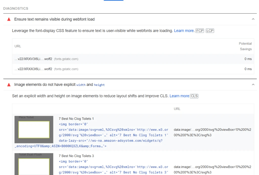 Resultados De La Performance con WP-Optimize y WP Rocket