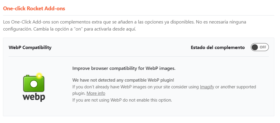 imágenes WebP en wordpress