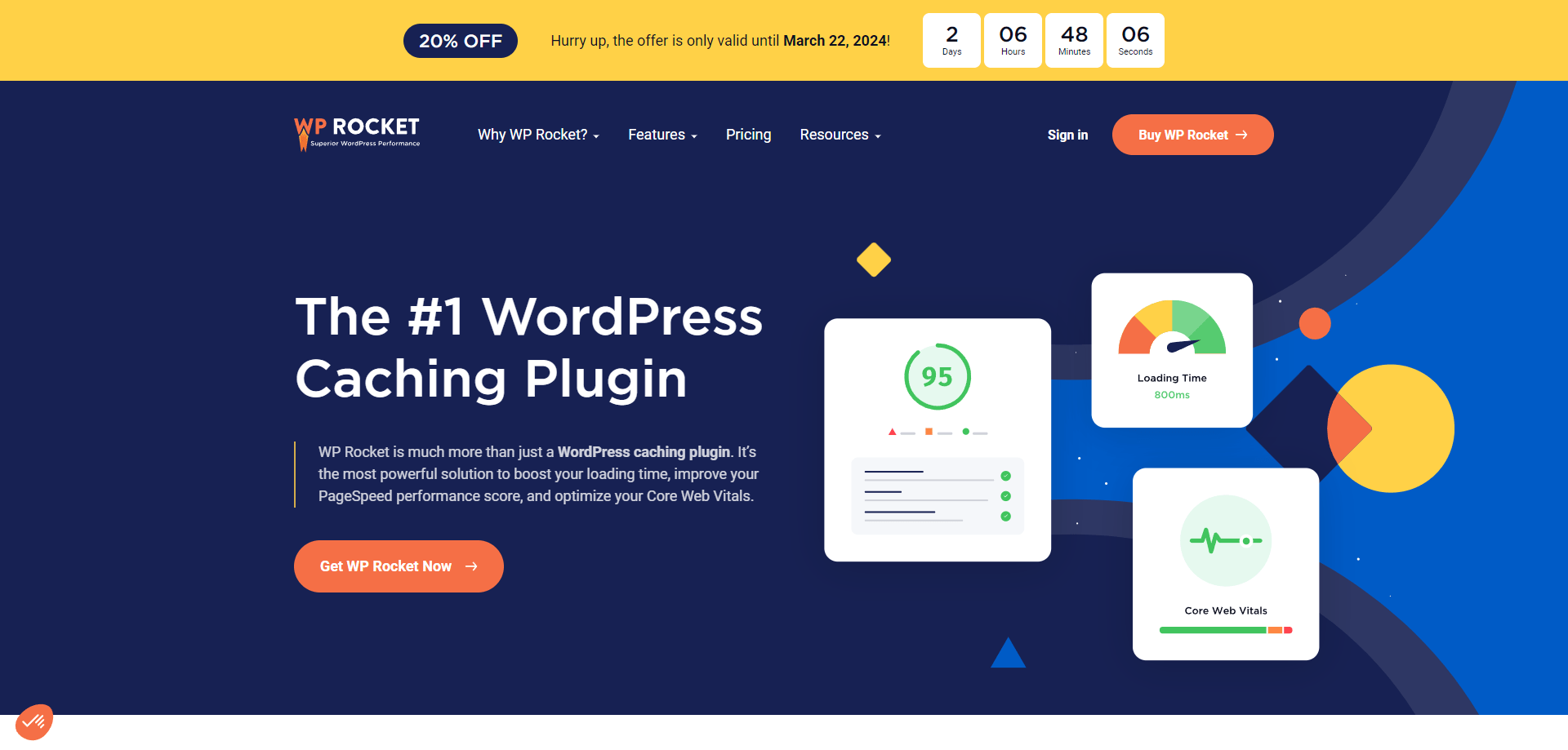 tablero de descarga de wp rocket