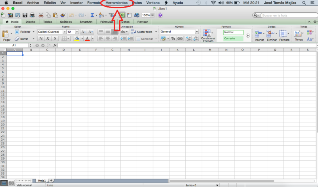 activar solver en mac 1