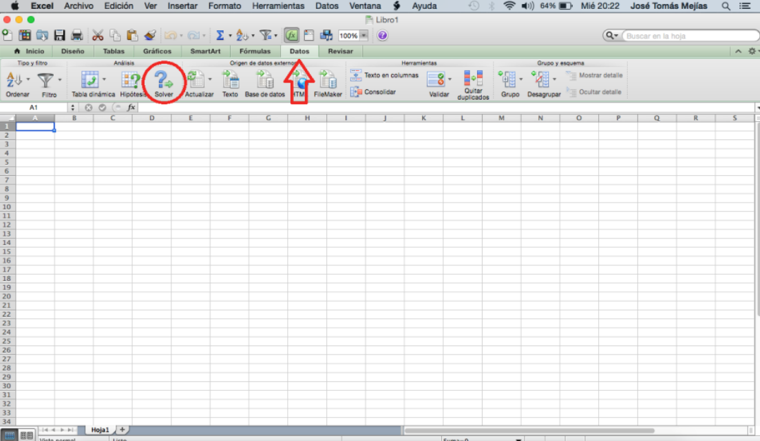 activar solver en mac 4
