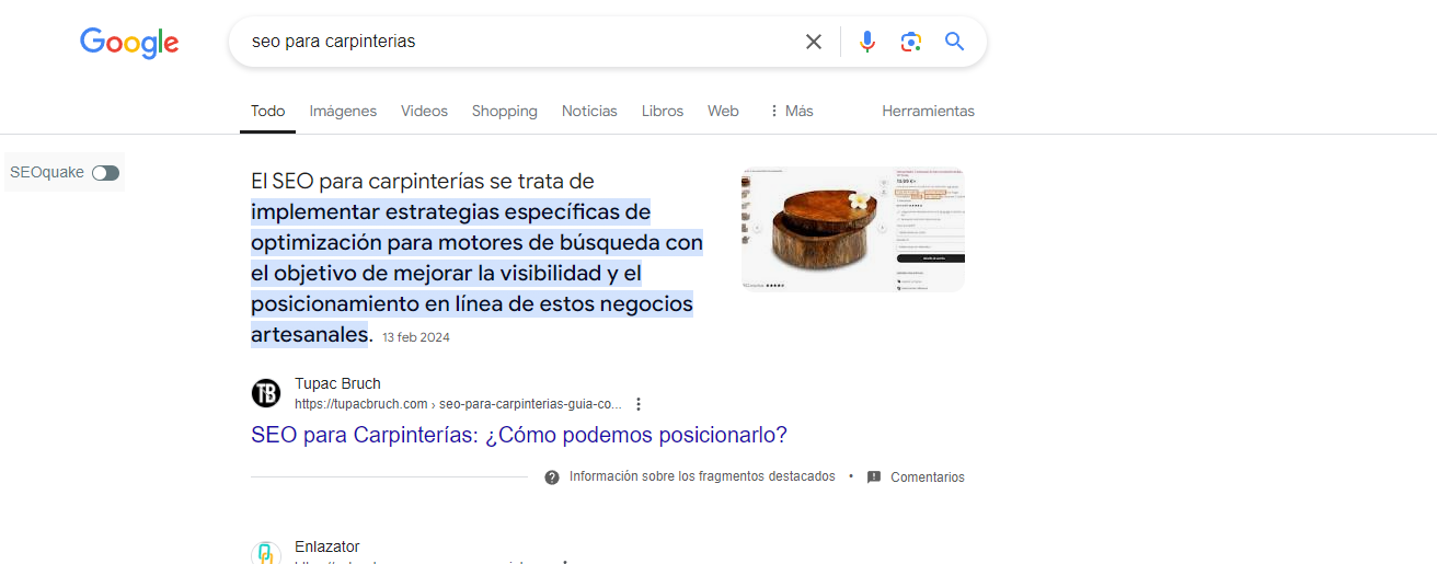 Cada cuanto debo actualizar el SEO de una página de carpinteria