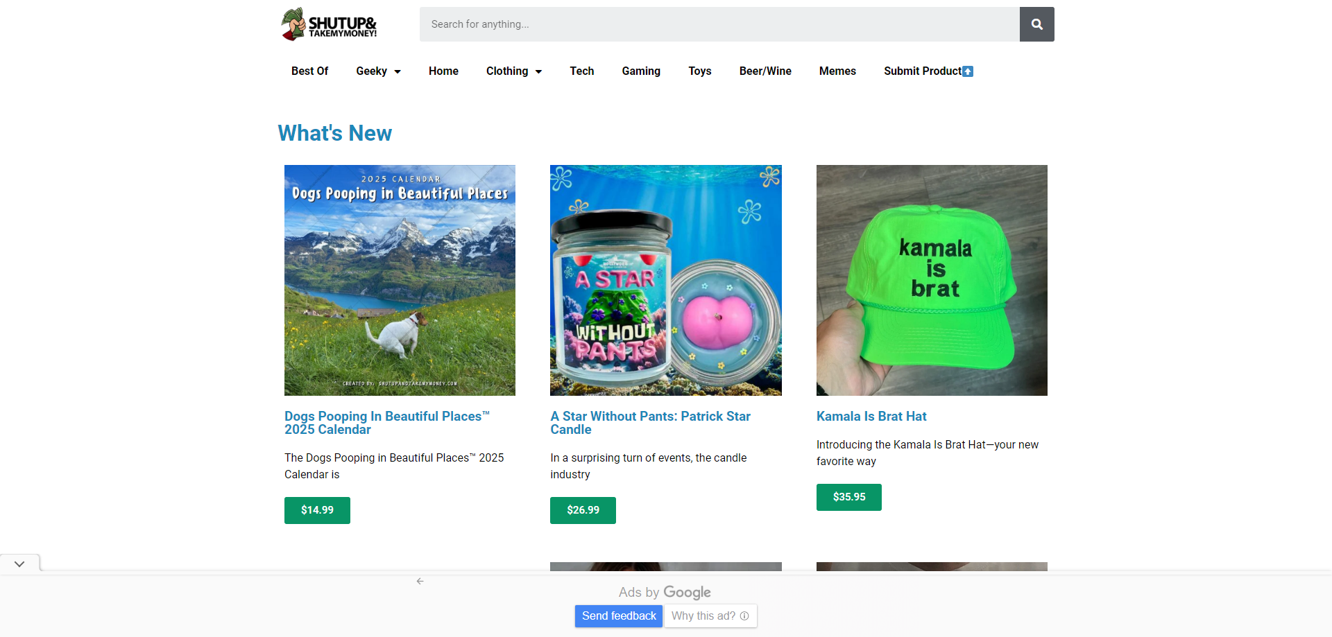 Shut Up And Take My Money