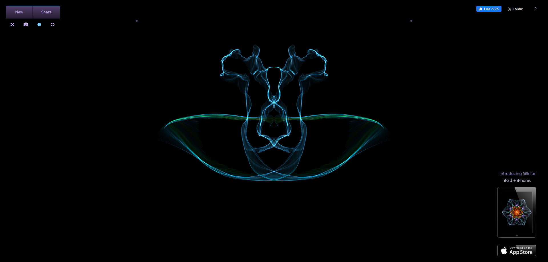 Silk: Interactive Generative Art