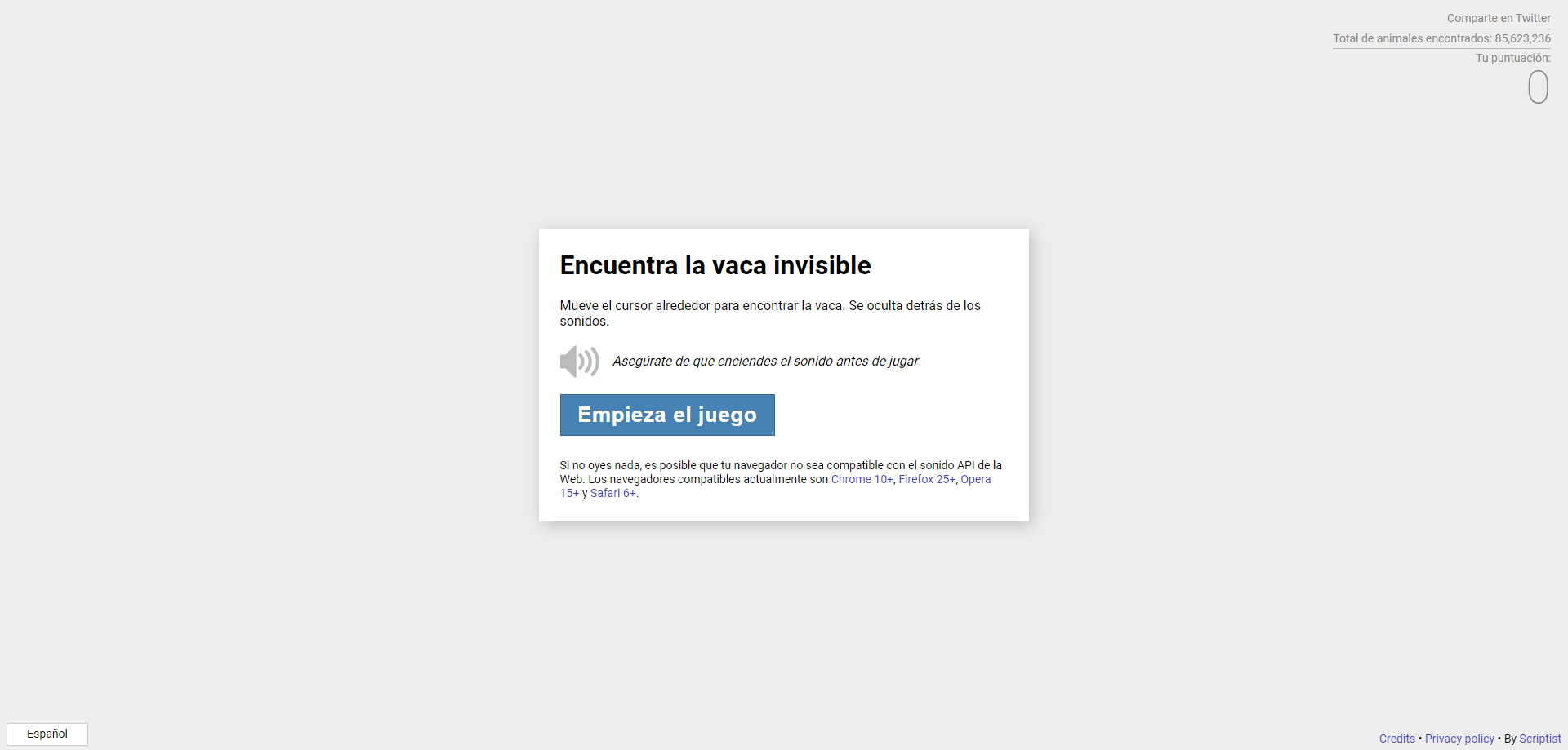 Find the Invisible Cow