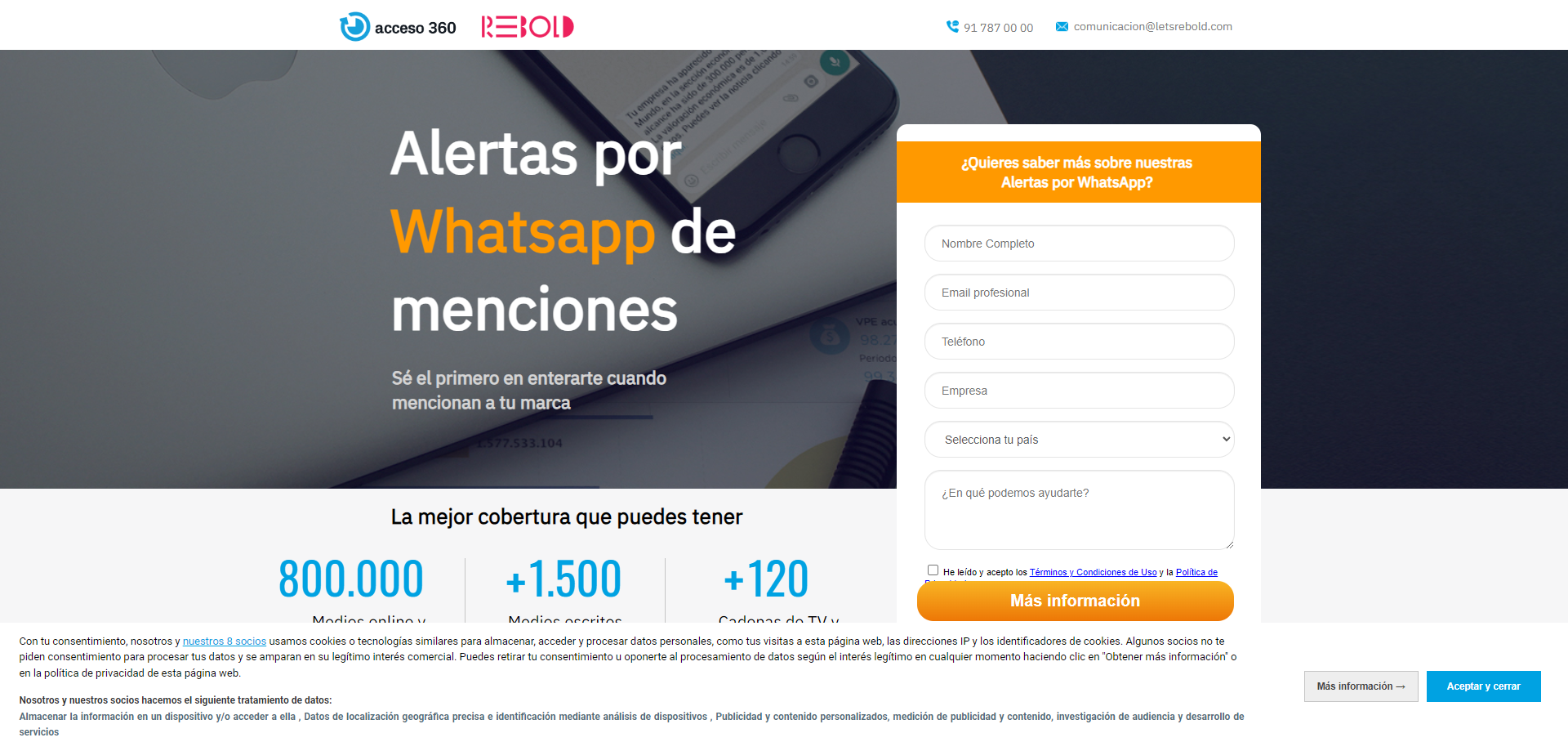 Conocer las menciones en WhatsApp de tu marca