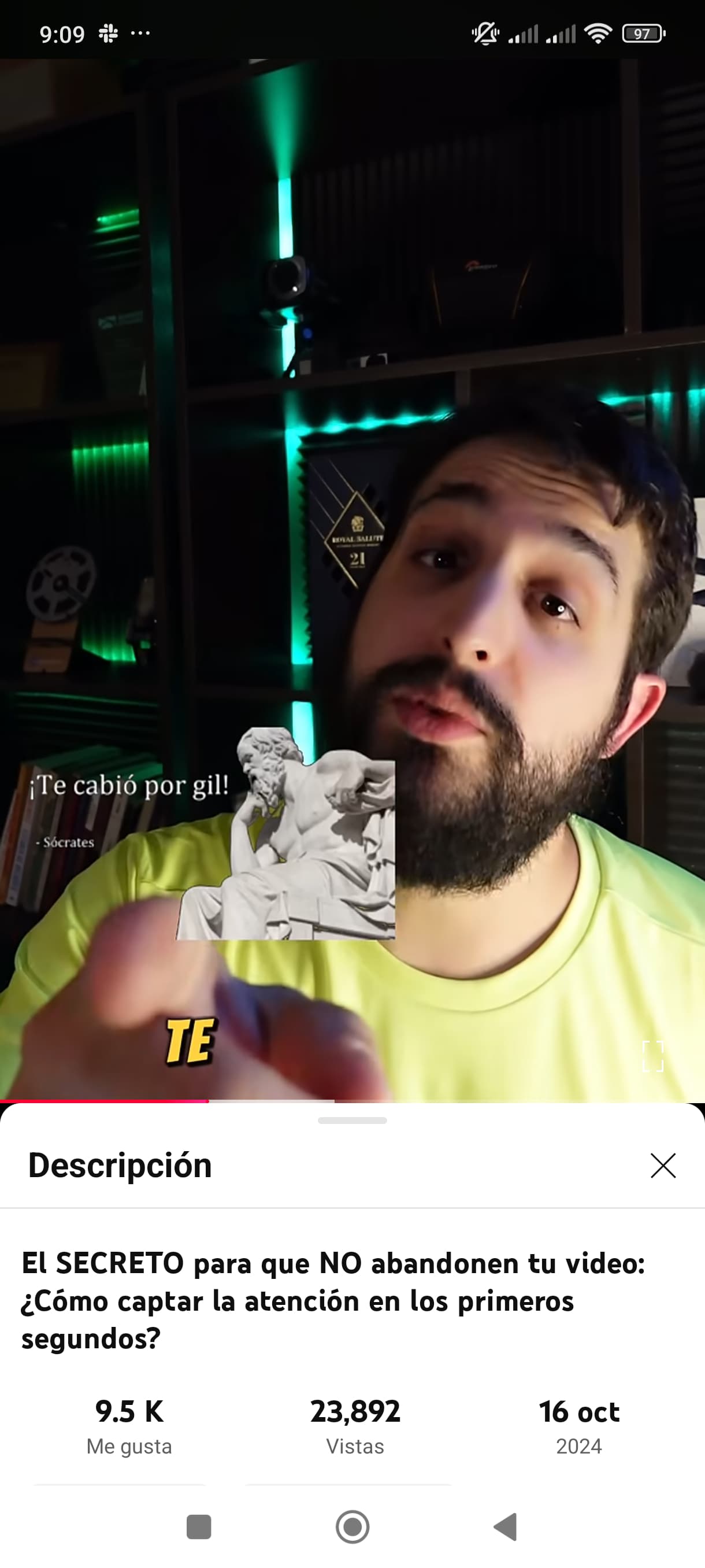 Crea títulos irresistibles en youtube