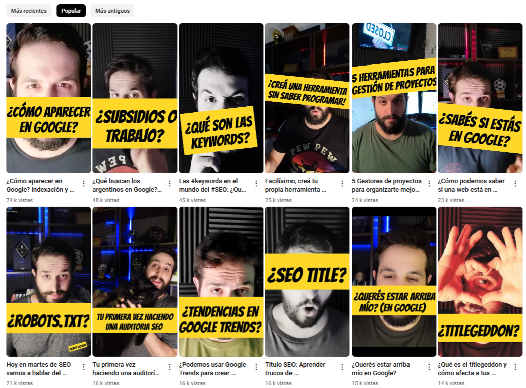 Diseña miniaturas personalizadas en youtube en el post de Cómo ser YouTuber