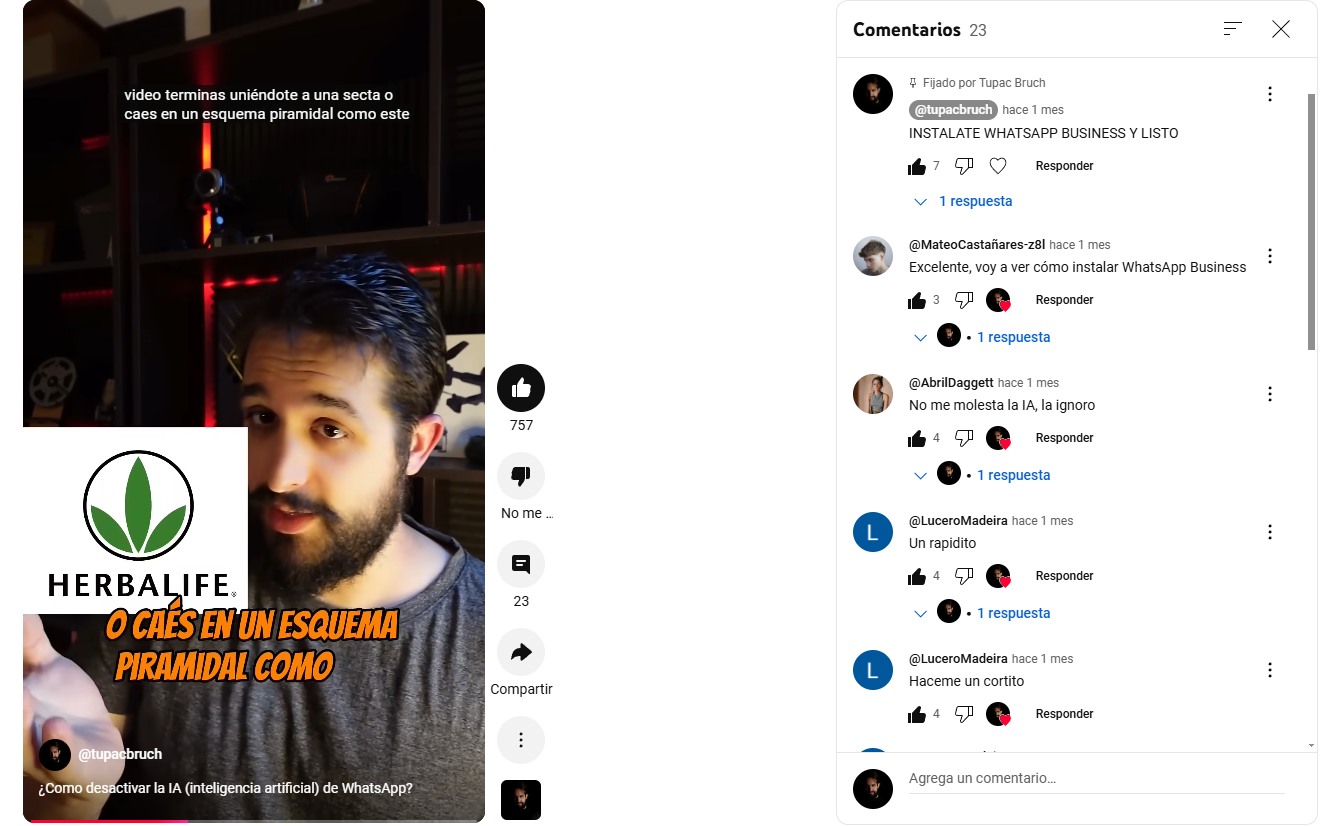 ejemplo de contenidos en tendencia