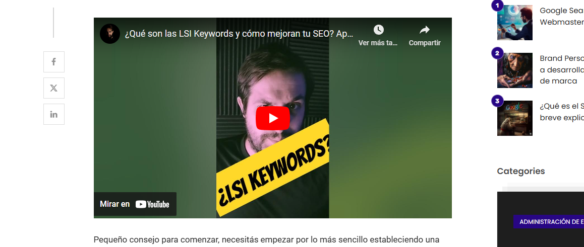 ejemplo de promoción cruzada en youtube