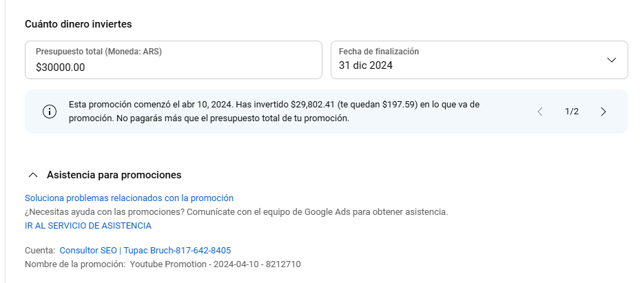 promociona contenidos en youtube