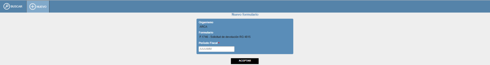 Carga de percepciones