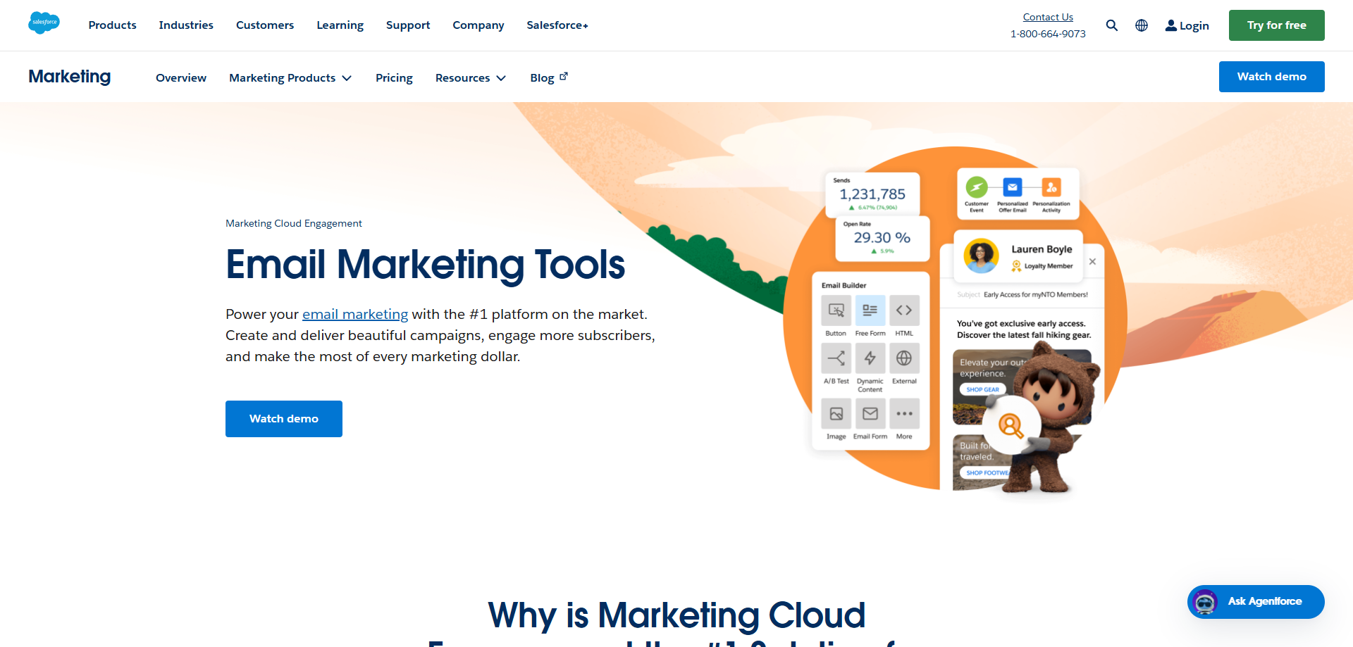 email marketing con salesforce marketing cloud