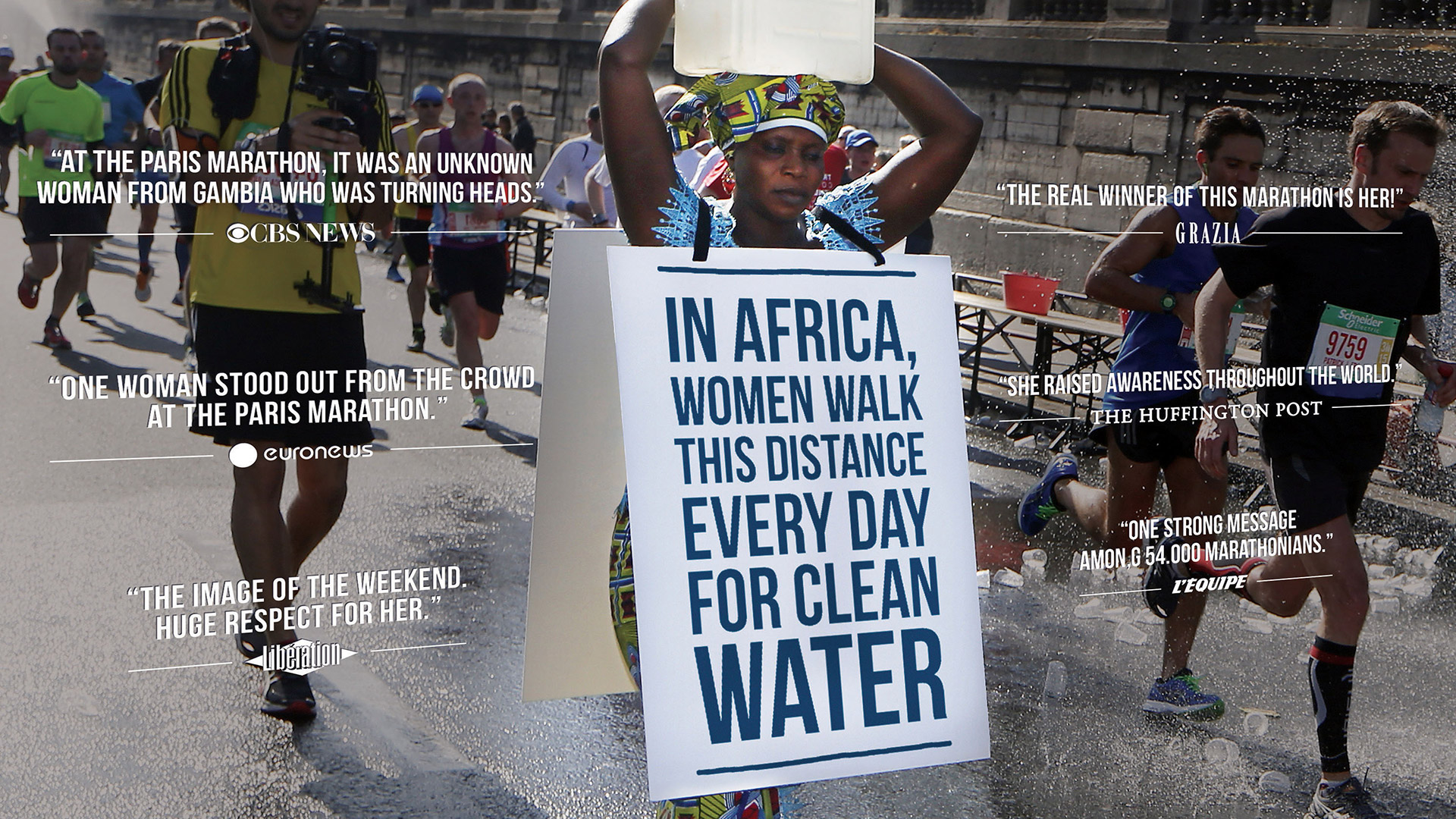Water for Africa – The Marathon Walker