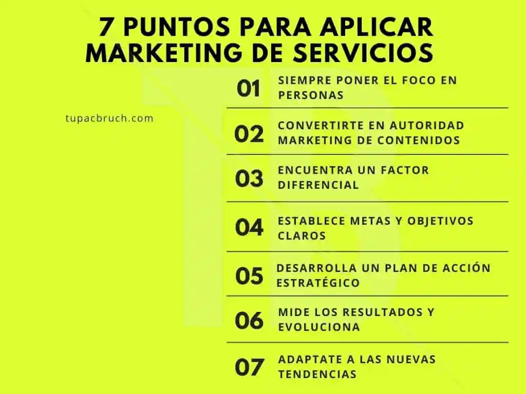 para vernder servicios necesitas una estrategia de marketing