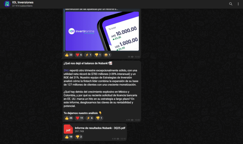 Telegram (Grupos y Canales)