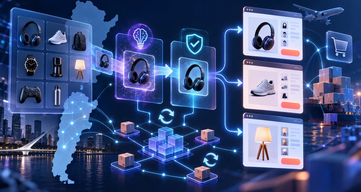 SEO para dropshipping en Argentina: cómo evitar fichas duplicadas Catálogo de dropshipping transformado en fichas originales para ecommerce argentino